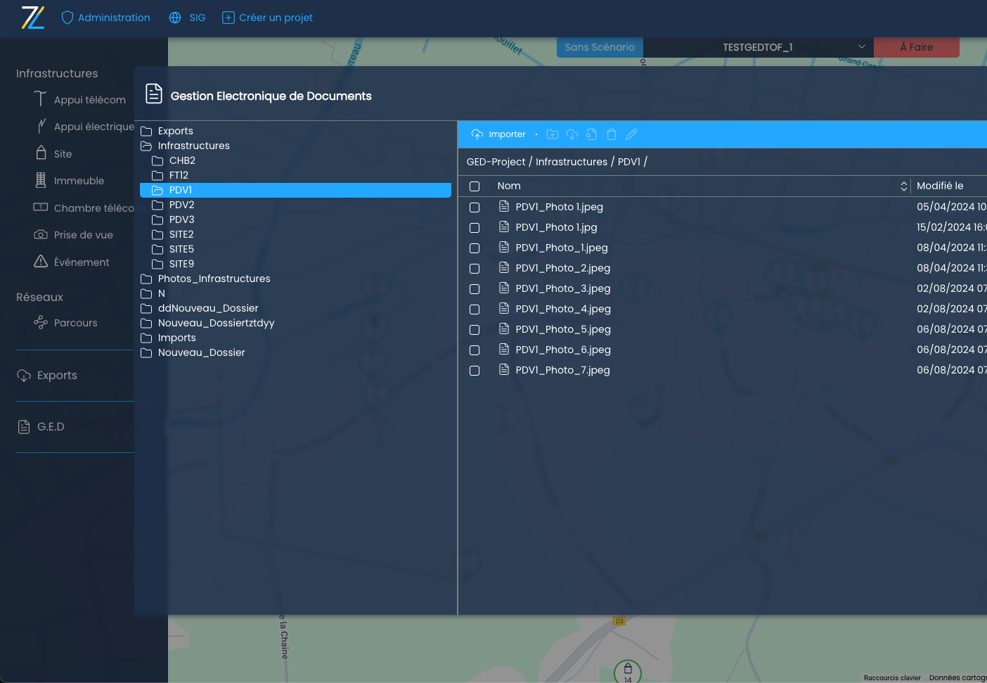 Utilisez une GED intégrée avec visionneuse et OCR pour une organisation et une consultation simplifiées des documents. Accédez à vos documents n'importe où, même sur le terrain.